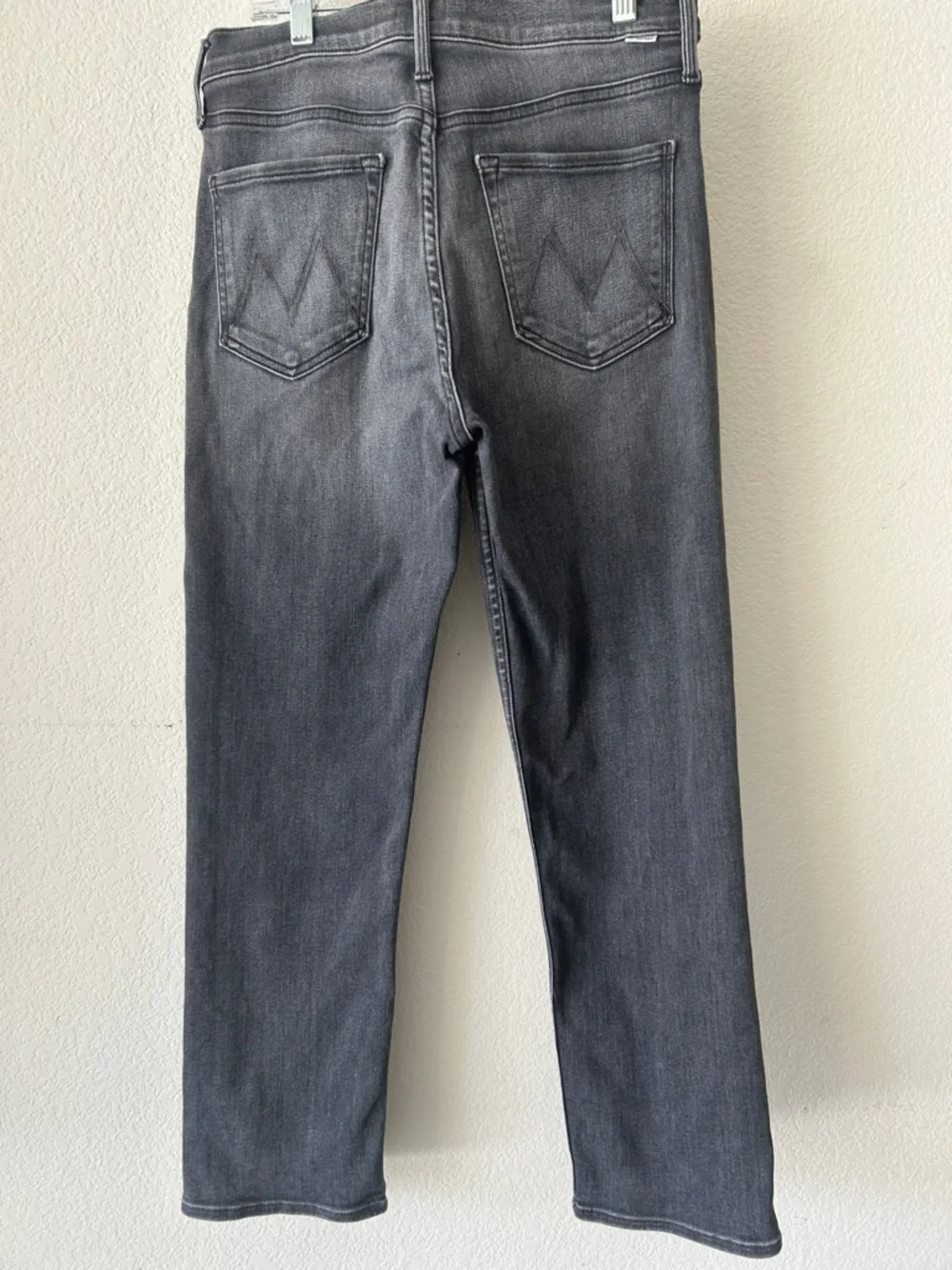 Mother The Tomcat Ankle Straight Leg Jean X Marks The Spot Faded Black size 28 - Picture 6 of 10